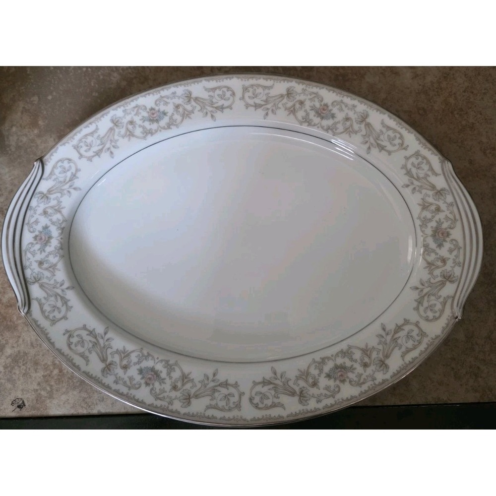 Noritake China Westbrook 5907 Serving‎ Set  Platter, Bowl, Sugar, Creamer  1950s - Picture 8 of 13